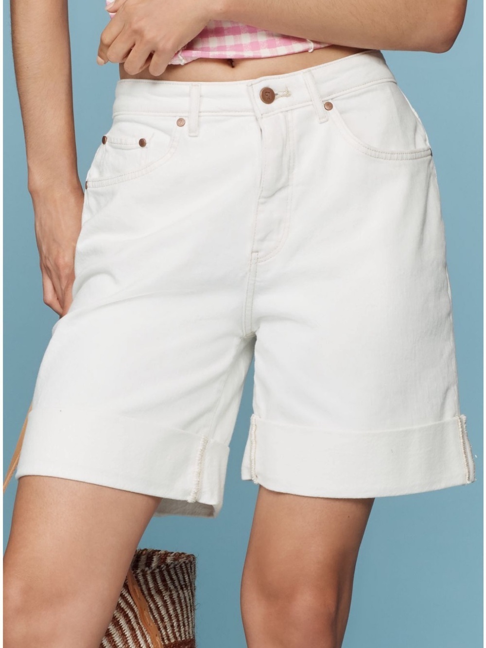 The Austyn High-Rise Cuffed Jean
Shorts by Pilcro